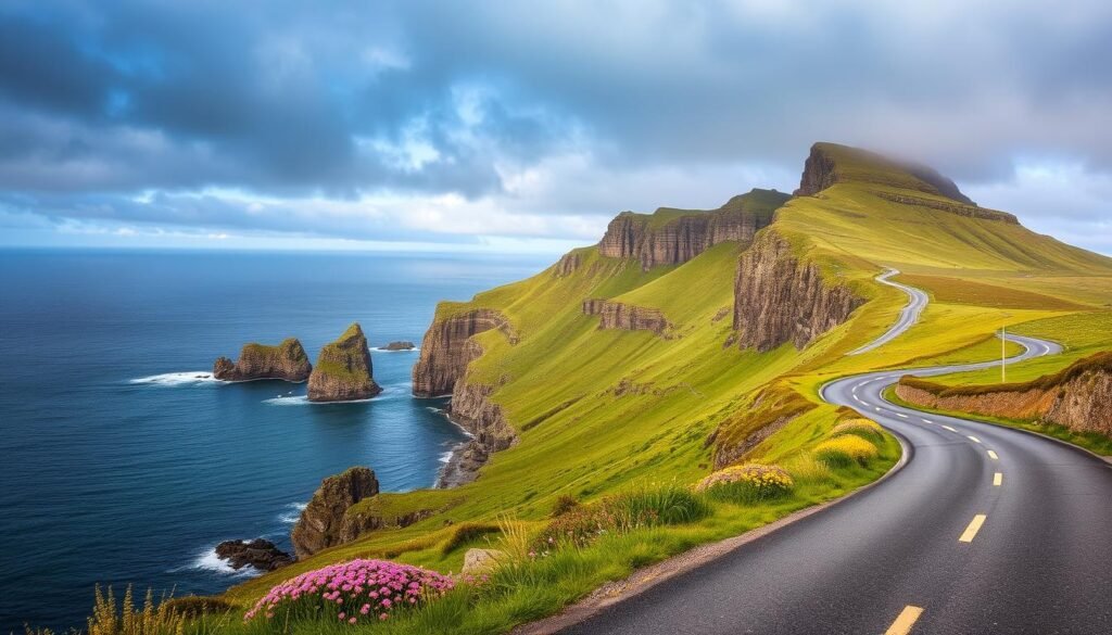 Ireland coastal drives