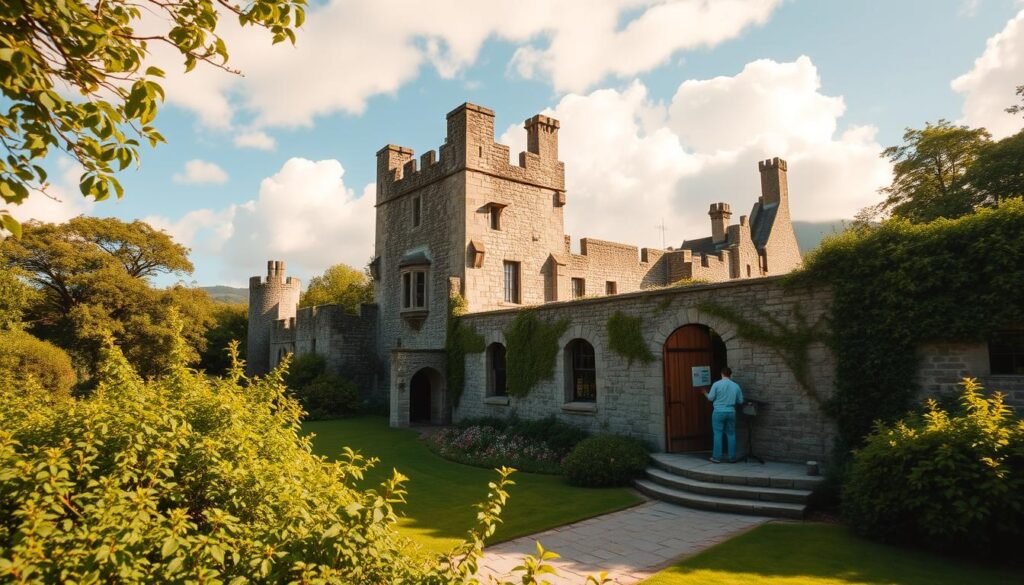 heritage preservation efforts in Ireland's castles